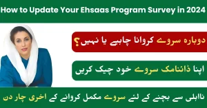 How to Update Your Ehsaas Program Survey in 2024