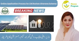 Online Application Process for CM Roshan Gharana Scheme